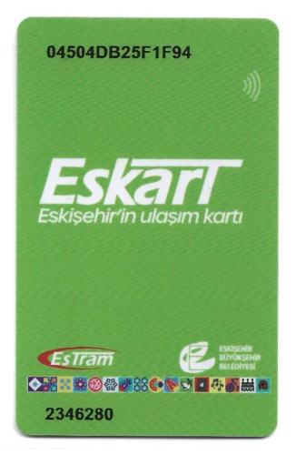 K = ULAŞIM  KARTI ( ESKİŞEHİR ) ES  KART - 2026 ( KULLANILMAMIŞ ) SIFIR ve NADİR
