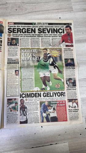 PAS SPOR GAZETESİ - 05 EYLÜL 2002 - FENER Sambacı mı  - KANARYA'YA REVİVO MÜJDESİ  - SUSUN ARTIK  - FENER ÖZEL TARİFE GİDECEK  - MİLLİ YASAK  - ERGÜN'ÜN EYLÜL'Ü  - FELİPE İSYANI  - BELKİ DÖNERİM  - SAĞ ŞERİDİ BOŞALTIN  - BASKETBOL İÇİN KARAR HAFTAYA  - CANAYDIN'A BASKI  - CHRİSTİAN'DAN PAF'LARA DÖRT GOL  - SOLNA PİTBULL GİBİDİR  - HAZIR  - İNANCIN ZARAFETİ  - UHRİN TAM BİR KURTTUR  - SERGİO İDDİALI  - BURNUMDA TÜTÜYOR  - BENSİZ DE YENERLER  - MİLLİ FORMA BAŞKA  - DEVLER UTANDIRDI  - KADIKÖY'DE ŞAŞIRACAKLAR  - GÜZİDE BİR SPOR AŞIĞI  - ÇEKİCİ GÜZEL VE YETENEKLİ  - DERSİMİZ SLOVAKYA  - MİLLİLER STRES ATTI  - SAMSUNSPOR'DA REVİZYON KAPIDA  - ELAZIĞ'DA BULAK ÇIKMAZI  - DENİZLİ'DE HATA YAPAN YANACAK  - FENER DÜŞÜNSÜN  - HADİ TÜRKMEN  - ORTEGA  - ÖZDEMİR  - JOHNSON  - ABDULLAH  - APO  - CELALETTİN BİLGİÇ  - REVİVO  - YUSUF  - CEYHUN  - TUNCAY  - ÜMİT ÖZAT  - M.DOĞAN  - LORANT  - MİROSLAV STEVİC  - HAKAN  - CEM KARACA  - FATİH  - OGÜN  - ERGÜN  - FELİPE  - TERİM  - SERGİO ALMAGUER