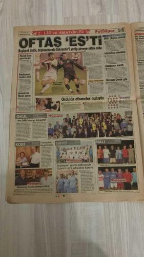 FOTOSPOR SPOR GAZETESİ - TURKISH NEWSPAPER - DOĞUM GÜNÜ HEDİYESİ  - EKSİKSİZ TAM TAKIM GAZETE - 16 EKİM 2006 PAZARTESİ  ALEX DE SOUZA - ÖNDER TURACI - TÜMER METİN - SERKAN BALCI - CAN ARAT - KERİM ZENGİN - AZİZ YILDIRIM - MARCELLO LIPPI - ZICO - GÖKHAN ZAN - İBRAHİM ÜZÜLMEZ - SERDAR KURTULUŞ - BURAK YILMAZ - İBRAHİM AKIN - RİCARDİNHO - DELGADO - TIGANA - NURİ ALBAYRAK - ERSEN MARTİN - HÜSEYİN ÇİMSİR - AHMET NAZİF ZORLU - HALUK ÇUBUKÇU - MUAZZEZ ERSOY - MEHMET ALİ YILMAZ - İBRAHİM CEVAHİR  FENERBAHÇE’DE TARAFTARLAR ANKARASPOR BERABERLİĞİ SONRASI YÖNETİMİ ELEŞTİRDİ: “TÜRK OYUNCULAR HARCANMAZ, ALEX KOŞMUYOR, TAKIMDA DEVRİM ŞART” - ZICO’NUN GELECEĞİ TARTIŞILIYOR, İTALYAN BASINI LİPPİ’NİN TÜRKİYE İLE TEMAS HALİNDE OLDUĞUNU YAZDI - BEŞİKTAŞ GENÇLERBİRLİĞİ’Nİ GÖKHAN ZAN’IN GOLÜYLE GEÇTİ, LİGDE 3. SIRAYA YÜKSELDİ - RİCARDİNHO OYUNA GİRDİ, MAÇIN KADERİNİ DEĞİŞTİRDİ, UEFA KUPASI’NDA TOTTENHAM MAÇI ÖNCESİ MORAL OLDU - TRABZONSPOR’DA ALBAYRAK’A DAVA, ERSEN MARTİN MİLLİ FORMAYI İSTİYOR, HÜSEYİN ÇİM