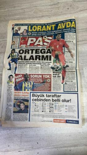 PAS SPOR GAZETESİ - 08 EYLÜL 2002 - SAKARYASPOR TRAFİĞE 5 KURBAN VERDİ - DOĞAN SERBESTTE DÜNYA ŞAMPİYONU OLDU - MUHTEŞEMSİNİZ - SLOVAKYA ÖNÜNDE ŞOV - KARTAL ŞAKASI - LORANT-İLYAS BULUŞTU - İYİ FUTBOL İYI SKOR - ALKIŞLAR ARİF'E - MONDİ FARKI - TERİM ÇIKMAZI - BİYEDİC: ÇIKIŞIMIZ SÜRECEK - SAMSUNSPOR'UN TADI YOK - İMPARATOR ÇIKMAZ SOKAKTA - G.SARAY YARA SARIYOR - YURGUN MALATYA - MEKSİKALI İLK FIRÇAYI YEDİ - FELİPE İŞİ SIKI TUTUYOR - CHRİSTİAN GOLÜ SEVDİ - KARDEŞLERİN MAÇI GALİBİ İSTANBUL - ALTAY'DA TURMUŞ RÜZGARI ESİYOR - ELAZIĞ'DA BULAK'IN YERİNE TOK - ARİF ERDEM  - SERHAT  - HAKAN ŞÜKÜR  - İLHAN MANSIZ  - HASAN ŞAŞ  - ERGÜN PENBE  - LORANT  - İLYAS TÜFEKÇİ  - SERDAR ŞENKAYA  - ARİF  - BİYEDİC  - BERKANT  - TERİM  - HASAN ÖZER  - ALEX  - M.HACIOGLU  - DENİZ  - ÖMER  - SERGİO ALMAGUER  - FELİPE  - CHRİSTİAN  - TURMUŞ  - BULAK  - TOK  - MUSTAFA  - ALİ CEMAL  - CESAR  - VIOLA  - CAVCAV  - HARUN DOĞAN  - MARGARYAN  - GÜLHAN  - POLATÇI  - KORAY  - KÜRŞAT  - ALİAGHAN MARONGS  - MURAT
