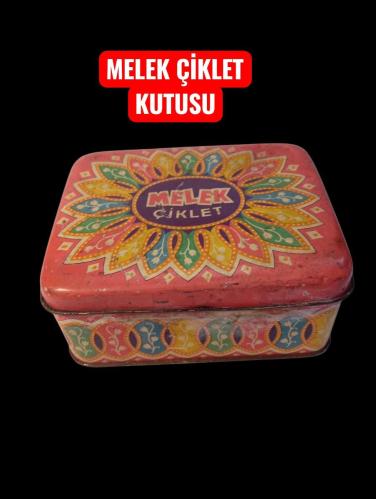 melek Çiklet metal sakiz Kutusu