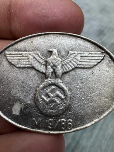 Gümüş kaplama nazi künye
