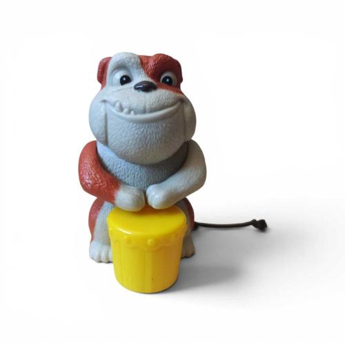 vintage Rio 2 Luiz Bulldog Davulcu Figür Oyuncak & 9 cm