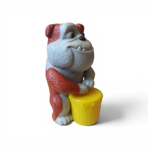 vintage Rio 2 Luiz Bulldog Davulcu Figür Oyuncak & 9 cm