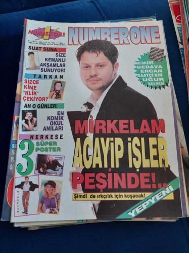 Number 1 dergisi mirkelam pinar aylin metin arolat tarkan suat suna