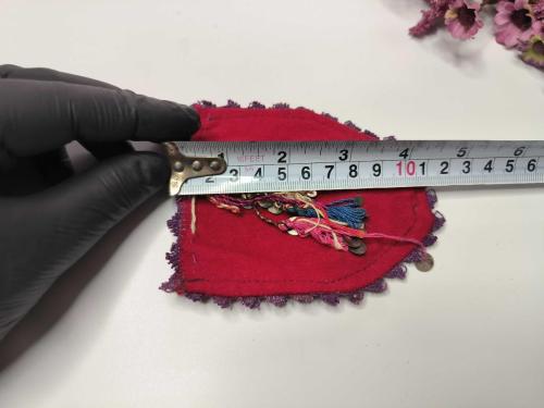 Antika Para Kesesi - Eskilerden işlemeli Kese - Antika Kese - Osmanlı Tarzı Para Altın Kesesi - Bozuk Para Kesesi - 009