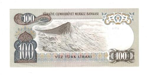 6.Emisyon 2.Tertip 100 Lira Seri H76 *Seri No Fosforlu* - ÇİL TCK10250