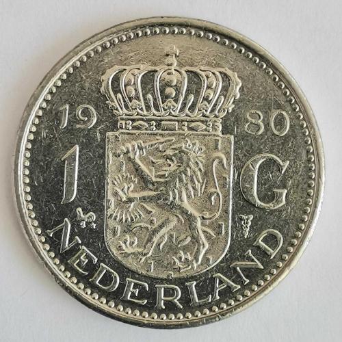 HOLLANDA  1980   1  GULDEN
