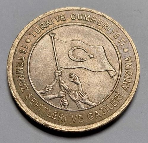15 Temmuz Hatıra 1 Lira #851