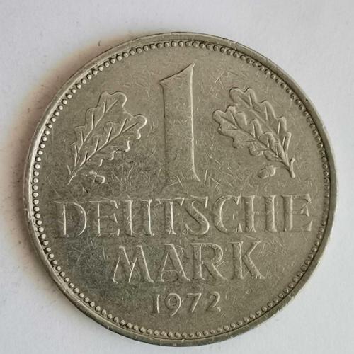 ALMANYA  1972 D     1  MARK
