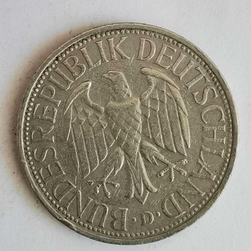 ALMANYA  1972 D     1  MARK