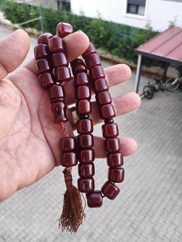 Kehribar Tesbih İri Boy