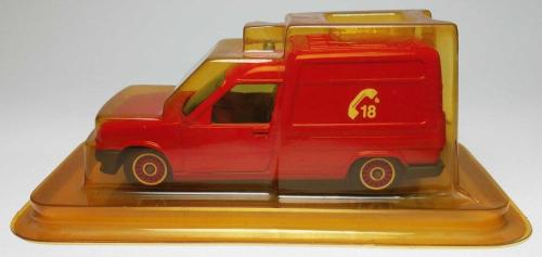 FRANSIZ SOLİDO MARKA İTFAİYE SERİSİ ''FRANSA RENAULT EXPRESS ACİL MÜDAHALE ARACI'' 1:43 ÖLÇEKLİ METAL GÖVDELİ MODEL ARABA KORUMA PAKETİNDE