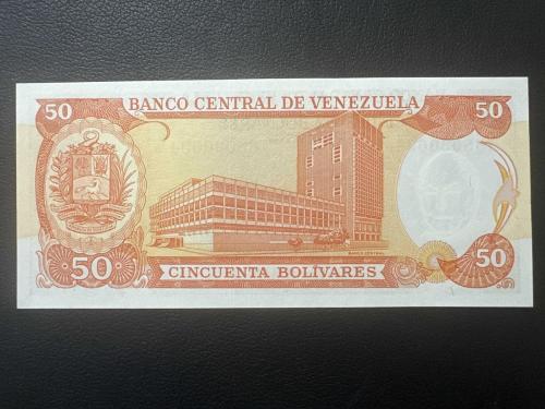 Venezuela 50 Bolivares 1995 . Çil.