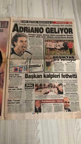 FOTOSPOR SPOR GAZETESİ - TURKISH NEWSPAPER - DOĞUM GÜNÜ HEDİYESİ  - EKSİKSİZ TAM TAKIM GAZETE -   17 OCAK 2007 ÇARŞAMBA  TUNCAY ŞANLI – ARDA TURAN – RAFAEL MARGUES (RAFET EL) – FATİH TERİM – ÖZHAN CANAYDIN – BURHANETTİN KAYA – GERHARD REHBERG – HAMİT ALTINTOP – SEYDOU KEITA – ERİK GERETS – SERKAN BALCI – ADRIANO (PORTO) – LEVENT KIZIL – FATİH TÜRKER – ÜMİT KARAN – SABRİ SAROĞLU – MEHMET TOPAL – HAKAN ŞÜKÜR – YILDIRAY BAŞTÜRK – ADNAN POLAT – MENDERES TÜREL – SAIDOU – ZICO – AZİZ YILDIRIM – NIHAT ÖZDEMİR – ENDER ALKAYA – ATHENA (GÖKHAN & HAKAN ÖZOĞUZ)  FENERBAHÇE: TUNCAY ŞANLI’NIN POSTERİ – KEZMAN’IN YANINA “KULE GOLCÜ” ARANIYOR, VESTEL MANİSA’DAN RAFAEL (RAFET EL) ÖNERİLDİ – SERKAN BALCI: “BANA SAHİP ÇIKILMADI” – ZICO, SELÇUK İNAN VE ERCÜMENT TRANSFERİNİ İSTİYOR – ANTALYA CUP’TA İLK KUPA KAZANILDI, ALEX VE KEZMAN’IN YOKLUĞU HİSSEDİLDİ – 100. YIL PASTASI KESİLDİ – ATHENA 100. YIL İÇİN 3 ŞARKILIK CD TANITTI.  GALATASARAY: ÖZHAN CANAYDIN: “HAMİT SEZON SONU GELECEK, SPONSOR BURHANETTİN KAYA