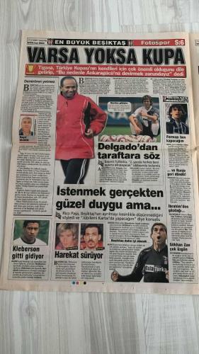 FOTOSPOR SPOR GAZETESİ - TURKISH NEWSPAPER - DOĞUM GÜNÜ HEDİYESİ  - EKSİKSİZ TAM TAKIM GAZETE -   17 OCAK 2007 ÇARŞAMBA  TUNCAY ŞANLI – ARDA TURAN – RAFAEL MARGUES (RAFET EL) – FATİH TERİM – ÖZHAN CANAYDIN – BURHANETTİN KAYA – GERHARD REHBERG – HAMİT ALTINTOP – SEYDOU KEITA – ERİK GERETS – SERKAN BALCI – ADRIANO (PORTO) – LEVENT KIZIL – FATİH TÜRKER – ÜMİT KARAN – SABRİ SAROĞLU – MEHMET TOPAL – HAKAN ŞÜKÜR – YILDIRAY BAŞTÜRK – ADNAN POLAT – MENDERES TÜREL – SAIDOU – ZICO – AZİZ YILDIRIM – NIHAT ÖZDEMİR – ENDER ALKAYA – ATHENA (GÖKHAN & HAKAN ÖZOĞUZ)  FENERBAHÇE: TUNCAY ŞANLI’NIN POSTERİ – KEZMAN’IN YANINA “KULE GOLCÜ” ARANIYOR, VESTEL MANİSA’DAN RAFAEL (RAFET EL) ÖNERİLDİ – SERKAN BALCI: “BANA SAHİP ÇIKILMADI” – ZICO, SELÇUK İNAN VE ERCÜMENT TRANSFERİNİ İSTİYOR – ANTALYA CUP’TA İLK KUPA KAZANILDI, ALEX VE KEZMAN’IN YOKLUĞU HİSSEDİLDİ – 100. YIL PASTASI KESİLDİ – ATHENA 100. YIL İÇİN 3 ŞARKILIK CD TANITTI.  GALATASARAY: ÖZHAN CANAYDIN: “HAMİT SEZON SONU GELECEK, SPONSOR BURHANETTİN KAYA