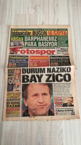 FOTOSPOR SPOR GAZETESİ - TURKISH NEWSPAPER - DOĞUM GÜNÜ HEDİYESİ  - EKSİKSİZ TAM TAKIM GAZETE -    30 OCAK 2007 SALI  SHAKIRA – ALEX DE SOUZA – MATEJA KEZMAN – ZICO – ADNAN POLAT – ADNAN SEZGİN – TOMAS – ARDA TURAN – ÜMİT KARAN – ORHAN AK – YILDIRAY BAŞTÜRK – MEHMET GÜVEN – DANIEL CARRUSCA – SAŞA İLİÇ – JAVIER CLEMENTE – YILDIRIM DEMİRÖREN – HÜSEYİN ÇAĞLAR – TEVFİK YENER  FENERBAHÇE: ERCİYESSPOR BERABERLİĞİ SONRASI ELEŞTİRİLER – “BAY ZICO” YAZISI: “YANLIŞ OYUNCU SEÇİMLERİYLE TAKIMIN DAMARLARINA TİNER KOKUSU SIKMAYIN” – FORTİS KUPASI ÇEYREK FİNAL: GENÇLERBİRLİĞİ İLE SEYİRCİSİZ MAÇ – 100. YIL BOMBASI: SHAKIRA İSTANBUL’DA KONSER VERECEK.  GALATASARAY: ANKARASPOR GALİBİYETİ SONRASI ETİLER ŞAMDAN’DA KUTLAMA – ADNAN POLAT FUTBOLCULARA ÖVGÜLER YAĞDIRDI – YILDIRAY BAŞTÜRK İÇİN YENİ ATAK – MEHMET GÜVEN ARTIK BANKO – CARRUSCA İÇİN OLUMSUZ SİNYAL – SAŞA İLİÇ’E MONACO’DAN TEKLİF – İNAMOTO VE GERETS “EN ZAYIF HALKA” OLARAK GÖRÜLÜYOR.  BEŞİKTAŞ: VESTEL MANİSA GALİBİYETİ SONRASI DEMİRÖREN’E GALATASAR