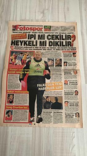 FOTOSPOR SPOR GAZETESİ - TURKISH NEWSPAPER - DOĞUM GÜNÜ HEDİYESİ  - EKSİKSİZ TAM TAKIM GAZETE -    31 OCAK 2007 ÇARŞAMBA  SEMIH YUVAKURAN – MEHMET YOZGATLI – MEHMET ÇAKIR – SEMİH ŞENTÜRK – YILDIRIM DEMİRÖREN – LORIK CANA – COLOCCINI – CEYHUN ERCAN – ERİK GERETS – HAKAN ŞÜKÜR – RIGOBERT SONG – ALEXANDRE SONG BILONG – JAVIER CLEMENTE – ADNAN POLAT – ADNAN SEZGİN – FALCO GÖTZ – YILDIRAY BAŞTÜRK – ERGUN GÜRSOY – FATİH TERİM – MİRCEA LUCESCU – OSMAN KORKMAZEL – TALAY ERKER – ARİF KOCABIYIK – GÖKMEN ÖZDENAK – HÜSEYİN ÇAĞLAR – YAKUP SEVİNDİK – TEVFİK YENER – AHMET KONANC – DOĞAN KOLOĞLU  FENERBAHÇE: FORTİS KUPASI ÇEYREK FİNAL İLK MAÇINDA GENÇLERBİRLİĞİ’Nİ 2-1 YENDİ – GOLLER MEHMET YOZGATLI (PENALTI) VE SEMİH ŞENTÜRK’TEN – ZICO ELEŞTİRİLERİN HEDEFİNDE – “BAY ZICO” YAZISI: “YANLIŞ OYUNCU SEÇİMLERİYLE TAKIMIN DAMARLARINA TİNER KOKUSU SIKMAYIN” – KEZMAN MİLLİ TAKIMDA YOK, CLEMENTE KADROYA ALMADI.  GALATASARAY: ANKARASPOR’U 2-0 YENDİ – GOLLER HAKAN ŞÜKÜR VE SABRİ’DEN – PUAN FARKI 5’E İNDİ – GERETS