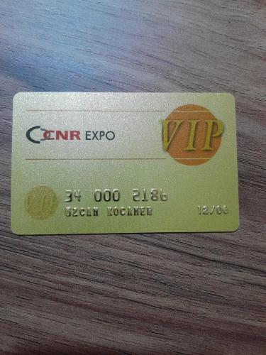CNR Expo Vip Kartı