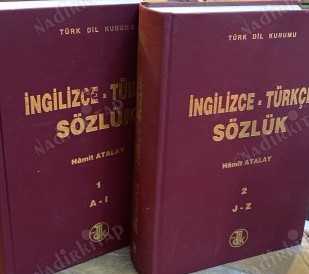( TÜRK DİL KURUMU ) TDK TÜRKÇE SÖZLÜK  /  2 CİLT TAKIM
