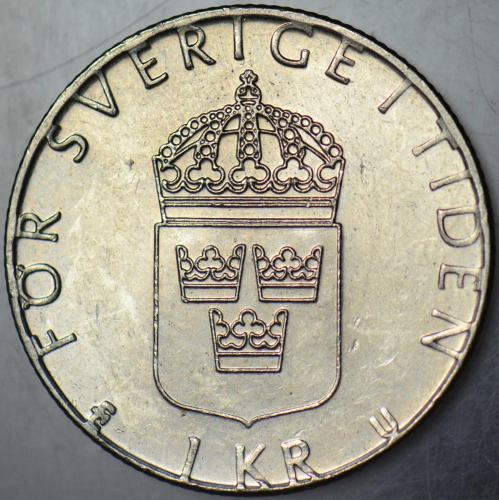 İSVEÇ 1 KRON 1979.