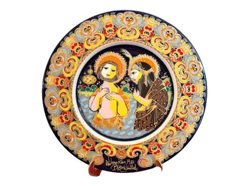 rosenthal porselen duvar tabağı - 28,5 cm çapında