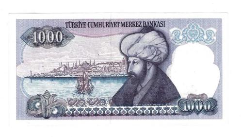 7.Emisyon 1.Tertip 1000 Türk Lirası Seri B75 - ÇİL TCK10279
