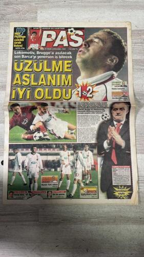 PAS SPOR GAZETESİ - 30 EKİM 2002 - ELEMELERİN SON GÜNÜNDE BÜYÜK SÜPRİZ - LORANT ELENDİ - GAKGOŞ COŞTU - ALEM BUYSA KRAL KİM - YABANCILARDA ORTEGA ÖNDE - YERLİLERDE İLHAN İLK SIRADA - EN İYİ YABANCI FUTBOLCU KİM - EN İYİ YERLİ FUTBOLCU KİM - EN İYİ HOCALARDA TERİM FARKI - EN İYİ BAŞKANDA YILDIRIM ZİRVEDE - DEV ARAŞTIRMAYA KATILAN OKUYUCULARIMIZIN İSİM LİSTESİ - LORANT - ORTEGA - MONDRAGON - İLHAN - FATİH TERİM - AZİZ YILDIRIM - ÖZHAN CANAYDIN - İSMAİL DENGÇAN - MAHMUT SEMİH - MİNE BEK - KORAY - ENVER ADIM - ARIKAN - MAHMUT PALA - İLHAN YADA - DOĞAN ŞAHİN - MEHMET - ALİ ALUN ŞENSOY - KAK AKAY - İHSAN CANLI - ÇAĞLAR MERCAN - MERMER DEMİR - ASLAN GARANK - KAVAN İLHAN VAR - MUSTAFA KÖSEOĞLU - YILMAZ TİKAN - BURHANETTİN - HAMZA ALTA - ACU TYP - ALİ YEYİMLİ - ZAKER DE - RAMAZAN GÜZEL - MUSTAFA MAİSY - ZÜBEYDE ÇAL - HAKAN DEME - MURAT DİNÇER - FURKAN DEMEÇ - AATZ KOO - UĞUR BASTI - GÖKSEL TO - METİN KOÇİ - HATE KABAY - AHMET ERSİN - SALİM KAYA - KORAY KURU - DERYA AKTAŞ - SERKAN HAN