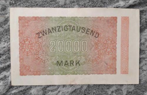 100 SENELİK -1922 D REİCH KAĞIT PARALAR 5 ADET 10 -50 mark 1000 5000 20000 BİN MARK