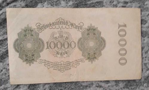 100 SENELİK -1922 D REİCH KAĞIT PARALAR 5 ADET 100 MARK 10000 10000  50000 100000 BİN MARK