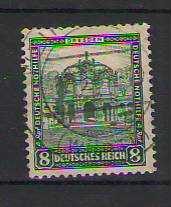 Almanya Reich 1930 Deutsche Nothilfe Aachen Katedrali ve Belediye Binası - Damgalı Pul