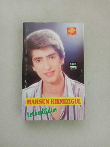 MAHSUN KIRMIZIGÜL TERKEDİLDİM KAĞIT BASKI