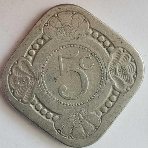HOLLANDA  1913  5  CENT
