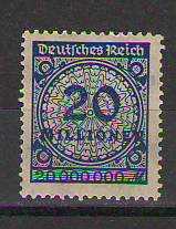 Almanya Deutsches Reich 1923 Enflasyon Dönemi 20 Milyon Mark MNH Pul