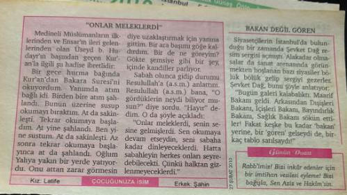 27 Şubat 2010 Orijinal Takvim Yaprağı-Doğum Günü-Söz,Nişan,Nikâh,Düğün ve Önemli Günler Hediyesi-Nesil Takvim-Ayet,Hadis(Hadis-i Şerif)-Şeyhülislam Yahya Efendi'nin vefatı(1644)-2. Cemrenin Suya Düşmesi-''Onlar Meleklerdi''-Bakan Değil Gören-Günün Duası-Çocuğunuza İsim:Kız:Latife,Erkek:Şahin