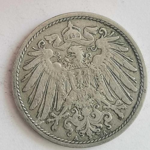 ALMANYA  1900 A    10  PFENNIG