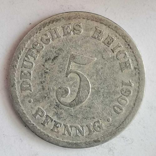 ALMANYA  1900 A   10   PFENNIG
