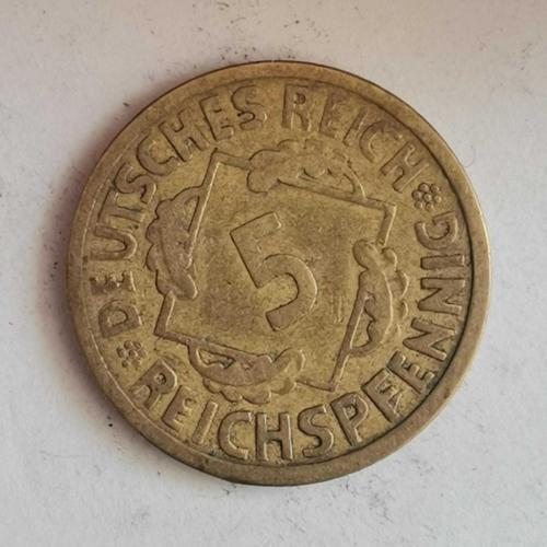ALMANYA  1925 A     10    PFENNIG