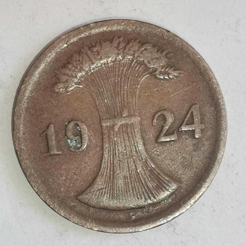 ALMANYA  1924 A   2    PFENNIG