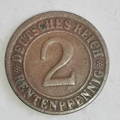 ALMANYA  1924 A   2    PFENNIG