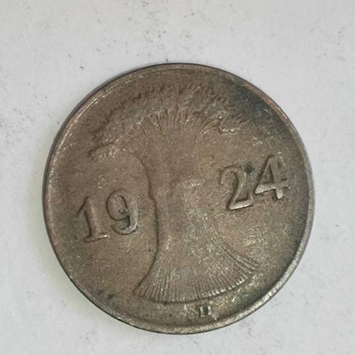 ALMANYA  1924 D    1  PFENNIG