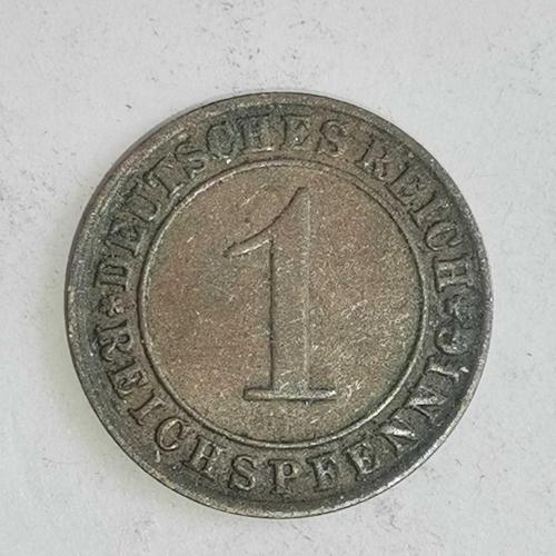 ALMANYA  1924 D    1  PFENNIG