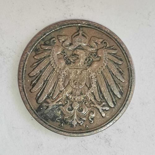 ALMANYA  1913 A    1  PFENNIG