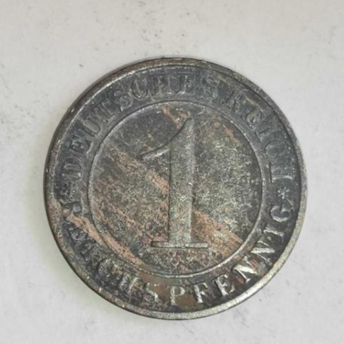 ALMANYA  1925  A    1  PFENNIG