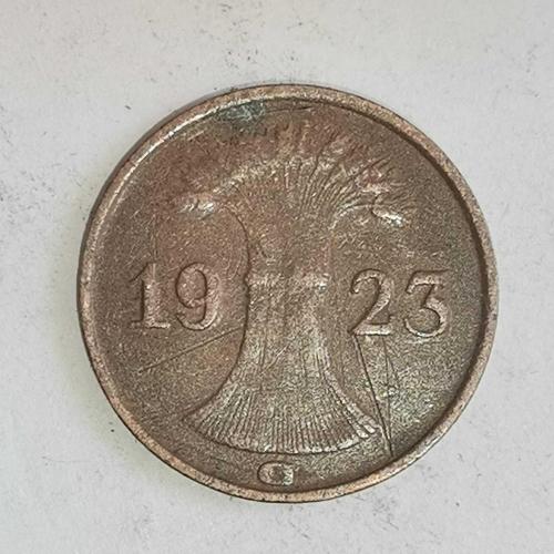ALMANYA  1923 G    1  PFENNIG