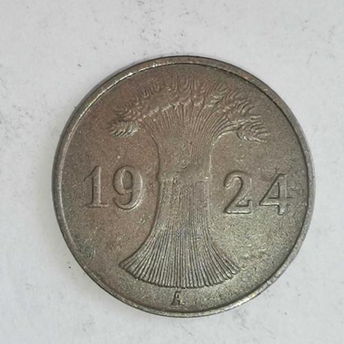 ALMANYA  1924 A    1  PFENNIG