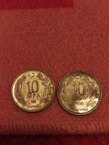 10 Lira 1981 1982
