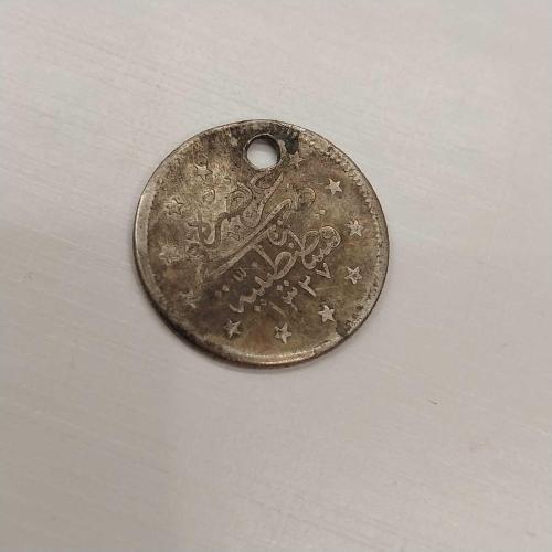 Osmanlı Reşad Gümüş 2 Kuruş 1327