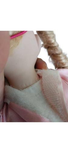 Damgalı küçük prenses porselen bebek