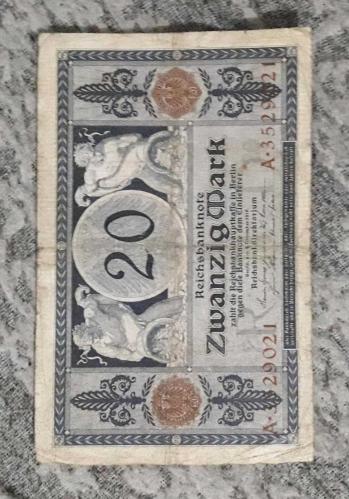 100 SENELİK - D REİCH KAĞIT PARALAR 5 ADET 10 20 20 50 5000 REİCH MARK